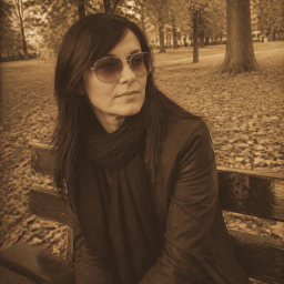 Portret autorki Ludwika Kruszewski